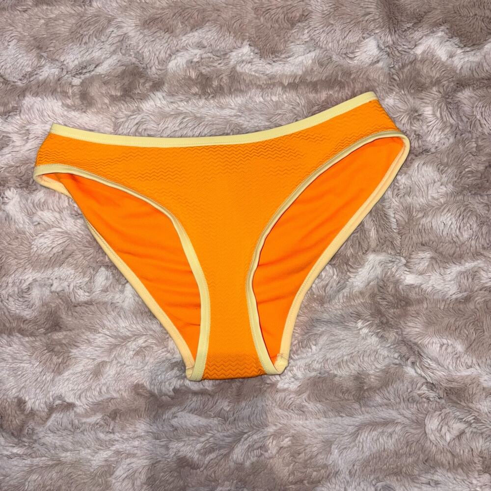 Wild Fable Orange Textured Bikini Bottom - XS (0-2) - NEW with Tags